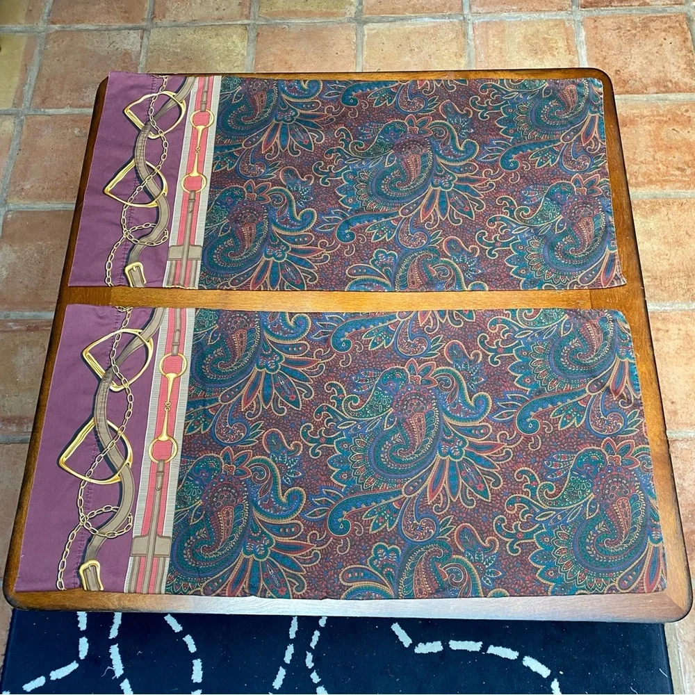 Ralph Lauren Paisley Duvet and Shams